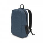 BUSINESS. Mochila para notebook (15.6") em poli&eacute;ster reciclado 300D com compartimento almofadado (18 L) - Azul