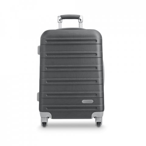 PHUKET. Mala de viagem executivo em ABS com interior forrado (36 L) - Preto