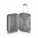 PHUKET. Mala de viagem executivo em ABS com interior forrado (36 L) - Preto