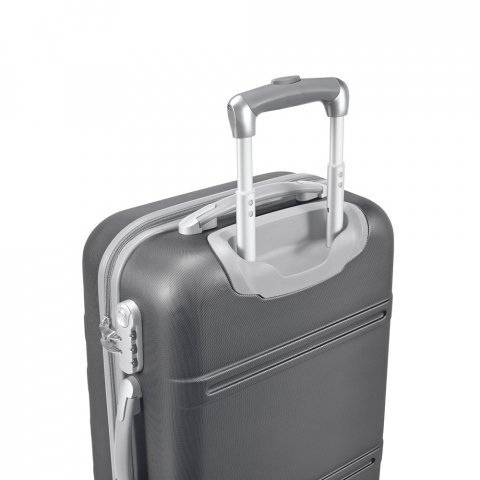 PHUKET. Mala de viagem executivo em ABS com interior forrado (36 L) - Preto
