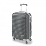 PHUKET. Mala de viagem executivo em ABS com interior forrado (36 L) - Preto