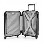 VIGO. Mala de viagem executivo em ABS com interior forrado (31 L) - Preto