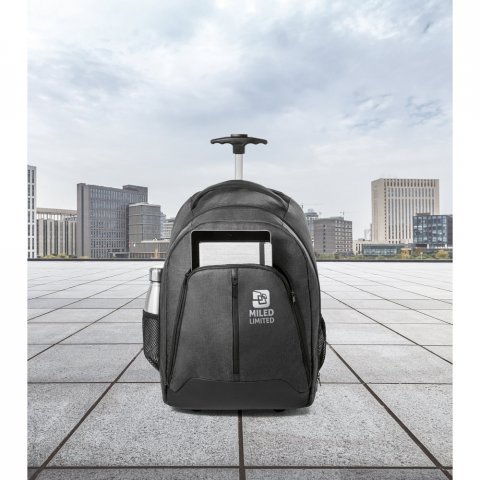 EINDHOVEN. Mochila trolley para notebook (15.6'') em 600D de alta densidade e poli&eacute;ster 600D imperme&aacute;vel (21 L)
