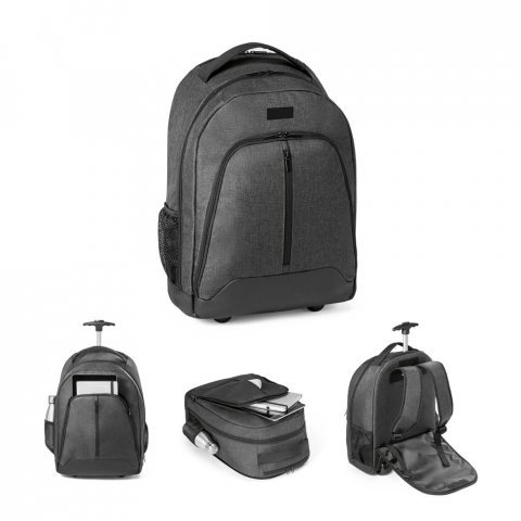 EINDHOVEN. Mochila trolley para notebook (15.6'') em 600D de alta densidade e poli&eacute;ster 600D imperme&aacute;vel (21 L)