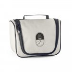 MILLI. Bolsa de cosm&eacute;ticos em 600D de alta densidade - Branco pastel