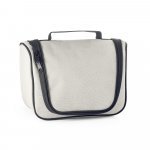 MILLI. Bolsa de cosm&eacute;ticos em 600D de alta densidade - Branco pastel