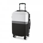 PERTH. Mala de viagem executivo em ABS e PC com interior forrado (33 L) - Preto