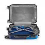 PERTH. Mala de viagem executivo em ABS e PC com interior forrado (33 L) - Azul