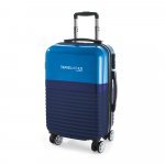 PERTH. Mala de viagem executivo em ABS e PC com interior forrado (33 L) - Azul