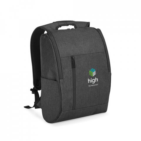 LUNAR. Mochila para notebook (15.6'') em 600D de alta densidade (14 L) - Cinza escuro