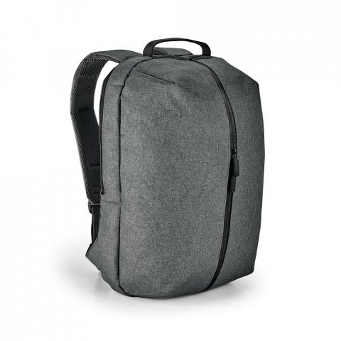 WILTZ. Mochila para notebook 15.6'' em 600D de alta densidade - Cinza