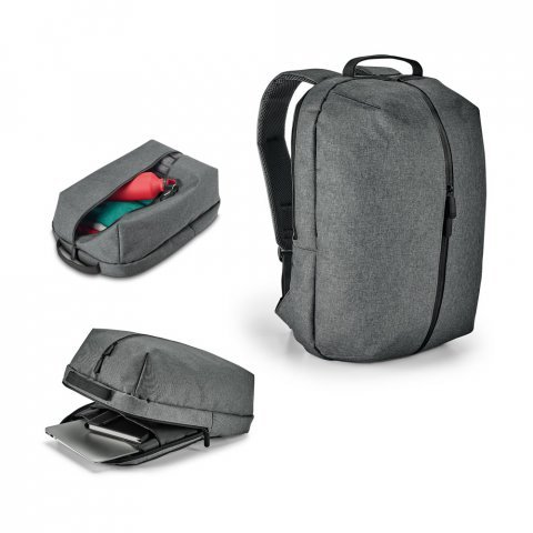 WILTZ. Mochila para notebook 15.6'' em 600D de alta densidade