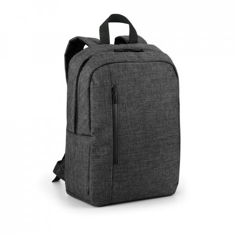 SHADES BPACK. Mochila para notebook (14'') em 600D de alta densidade com compartimento forrado (12 L) - Cinza escuro