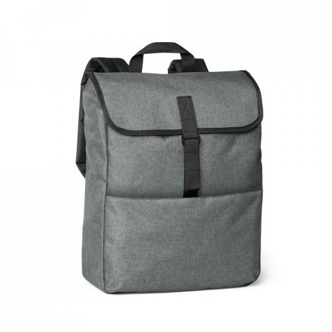 VIENA. Mochila para notebook 15.6'' em 600D de alta densidade - Preto