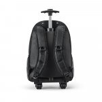 CARDIFF. Mochila trolley para notebook 15.6'' em 300D - Cinza