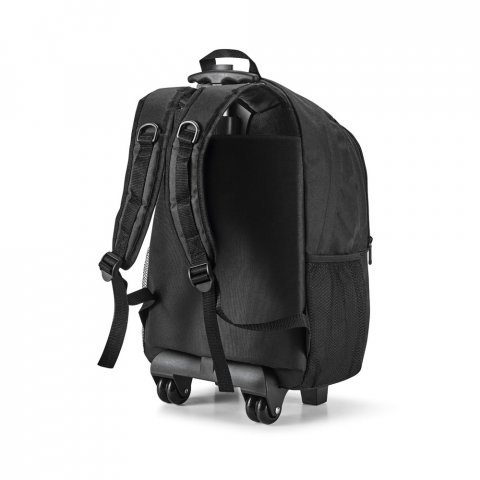 CARDIFF. Mochila trolley para notebook 15.6'' em 300D - Cinza