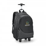 CARDIFF. Mochila trolley para notebook 15.6'' em 300D - Cinza