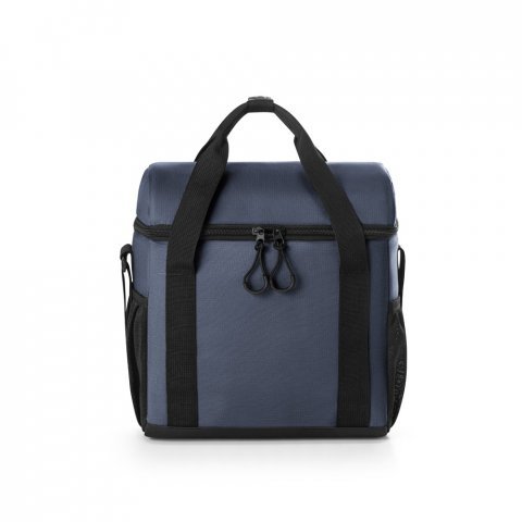 ROMA M. Cooler. Bolsa t&eacute;rmica almofadada em ripstop poli&eacute;ster reciclado 600D com interior forrado em PEVA 11 L - Azul