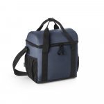 ROMA M. Cooler. Bolsa t&eacute;rmica almofadada em ripstop poli&eacute;ster reciclado 600D com interior forrado em PEVA 11 L - Azul