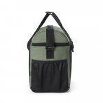 ROMA M. Cooler. Bolsa t&eacute;rmica almofadada em ripstop poli&eacute;ster reciclado 600D com interior forrado em PEVA 11 L - Verde escuro