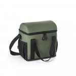 ROMA M. Cooler. Bolsa t&eacute;rmica almofadada em ripstop poli&eacute;ster reciclado 600D com interior forrado em PEVA 11 L - Verde escuro