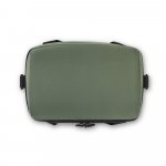 ROMA M. Cooler. Bolsa t&eacute;rmica almofadada em ripstop poli&eacute;ster reciclado 600D com interior forrado em PEVA 11 L - Verde escuro