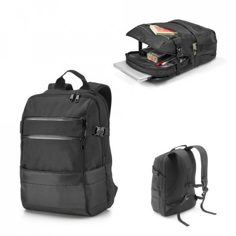 ZIPPERS BPACK. Mochila para notebook (15.6')' em 840D jacquard e 300D (25 L)