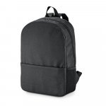 HEXA. Mochila para notebook (15.6'') em 600D com compartimento almofadado (16 L) - Preto