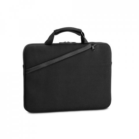 SEATTLE. Pasta para notebook (14'') em soft shell de alta densidade - Preto