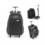MIAMI. Mochila trolley para notebook (17'') em Nylon 999 imperme&aacute;vel com 2 rodas e sistema de prote&ccedil;&atilde;o integrado (30 L)