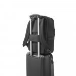 BELFAST. Mochila (20 L) 2 em 1 com bolsa t&eacute;rmica (4.5L) inclusa que permite a sua utiliza&ccedil;&atilde;o em conjunto ou separado - Preto