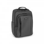 SEVILLE. Mochila trolley em 900D com revestimento resistente &agrave; &aacute;gua 28 L (17.3") - Preto