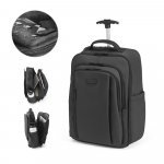 SEVILLE. Mochila trolley em 900D com revestimento resistente &agrave; &aacute;gua 28 L (17.3")