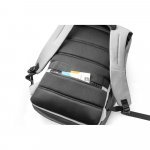 LYON. Mochila para notebook (17") em 900D e Tarpaulin (30 L) - Cinza claro