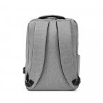 DENVER. Mochila para notebook 15.6" em 300D melange - Cinza claro
