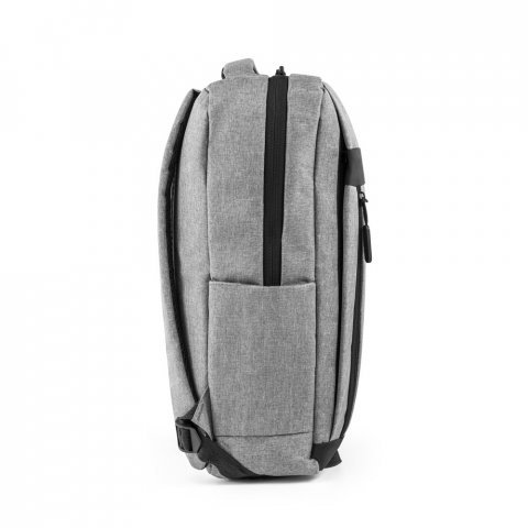 DENVER. Mochila para notebook 15.6" em 300D melange - Cinza claro