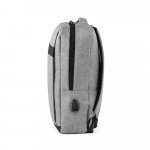 DENVER. Mochila para notebook 15.6" em 300D melange - Cinza claro