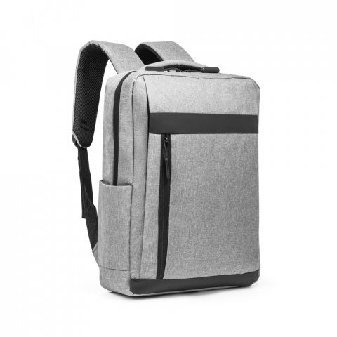 DENVER. Mochila para notebook 15.6" em 300D melange - Cinza claro