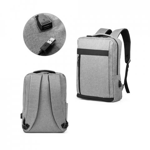 DENVER. Mochila para notebook 15.6" em 300D melange