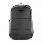 MUNIQUE. Mochila para notebook (17") em 300D de alta densidade  (21 L) - Cinza claro