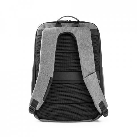 MUNIQUE. Mochila para notebook (17") em 300D de alta densidade  (21 L) - Cinza claro