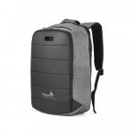 MUNIQUE. Mochila para notebook (17") em 300D de alta densidade  (21 L) - Cinza claro