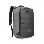 MUNIQUE. Mochila para notebook (17") em 300D de alta densidade  (21 L) - Cinza claro