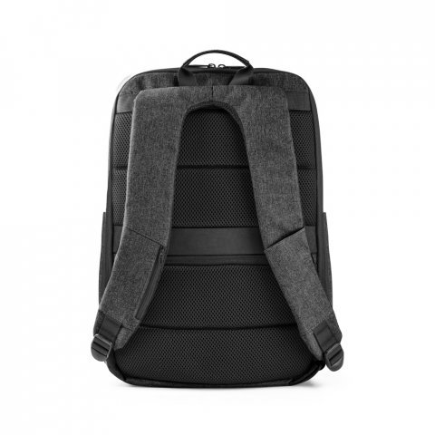MUNIQUE. Mochila para notebook (17") em 300D de alta densidade  (21 L) - Cinza escuro