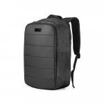 MUNIQUE. Mochila para notebook (17") em 300D de alta densidade  (21 L) - Cinza escuro