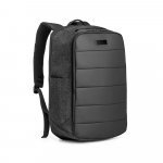 MUNIQUE. Mochila para notebook (17") em 300D de alta densidade  (21 L) - Cinza escuro