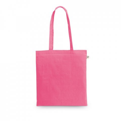 MEXICO. Sacola 70% algod&atilde;o reciclado e 30% poli&eacute;ster reciclado (150 g/m&sup2;) sem tingimento - Rosa claro