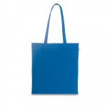 MEXICO. Sacola 70% algod&atilde;o reciclado e 30% poli&eacute;ster reciclado (150 g/m&sup2;) sem tingimento - Azul royal