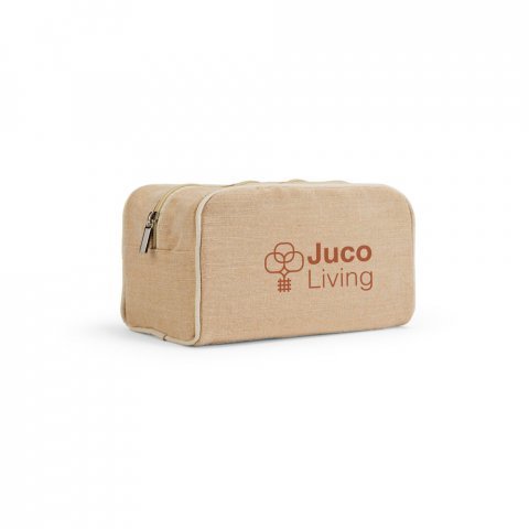 SEYCHELLES. Bolsa de cosm&eacute;ticos em juco - Natural