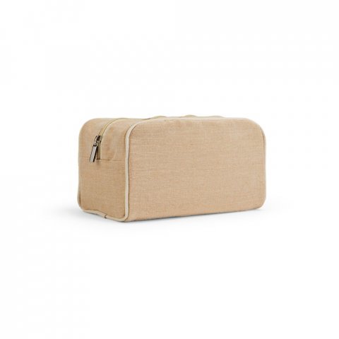 SEYCHELLES. Bolsa de cosm&eacute;ticos em juco - Natural